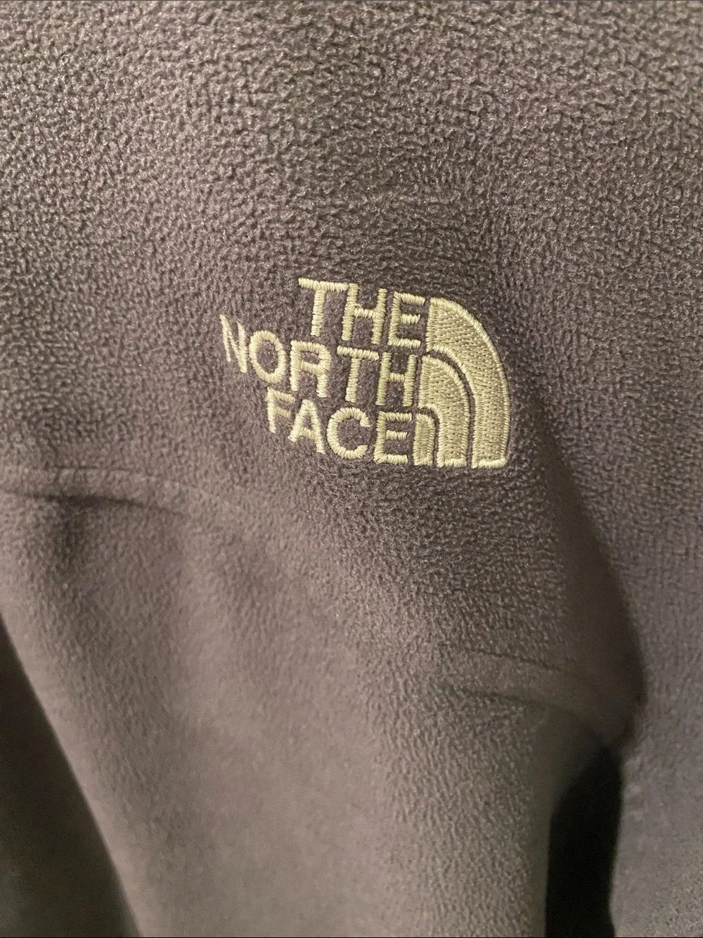 The North Face Men's Dark Windwall Gray Fleece Full-Zip Jacket Men’s M